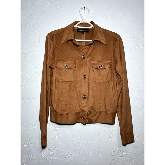 Kendall & Kylie Brown Jacket - Picture 1 of 5